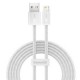 Baseus Dynamic cable USB to Lightning 2.4A 2m (White)
