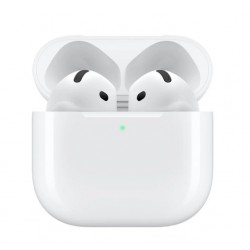Apple AirPods 4 - Ægte trådløse øretelefoner med mik. - ørespids - Bluetooth - hvid