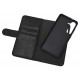 Essentials Samsung S25 Leather Mag wallet, detachable, magnetic, sort
