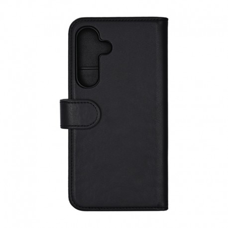 Essentials Samsung S25 FE Leather Mag wallet, detachable, magnetic, sort