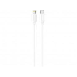 Dudao L4X USB-C to Lightning 2m hvid