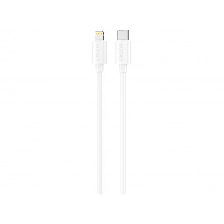 Dudao L4X USB-C to Lightning 2m hvid