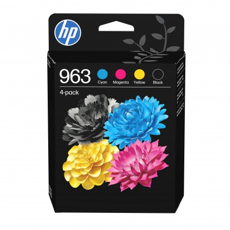 HP 963 Sampakke Orignal, 4-Pack
