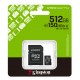 Kingston Canvas Select Plus microSDXC UHS-I Memory Card 512GB 150MB/s