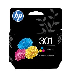 HP 301 Tri-color Original Cyan, Magenta, Gul