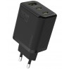 Dudao A29EU Adapter 65Watt 2xUSB-C 1xUSB-A Sort
