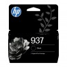 HP 937 Black Original Sort 1250 sider Blæk