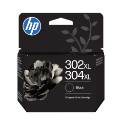 HP 302XL 304XL Black - Original sort patron