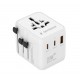Gembird Universal travel power adapter - 20W USB-C