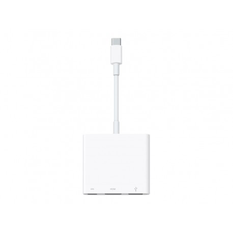 Apple Videoadapter Hvid USB-C han til USB, HDMI, USB-C (kun strøm) hun - 4K(3840 x 2160) support