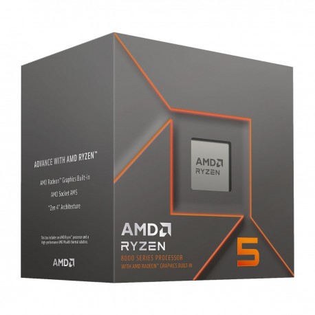 AMD Ryzen 5 8500G Wraith Stealth CPU - 6 kerner - 3.7 GHz - AMD AM5 - AMD Boxed (med køler)