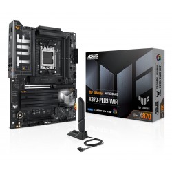 ASUS TUF GAMING X870-PLUS WIFI Bundkort - AMD X870 - AMD AM5 - DDR5 RAM - ATX