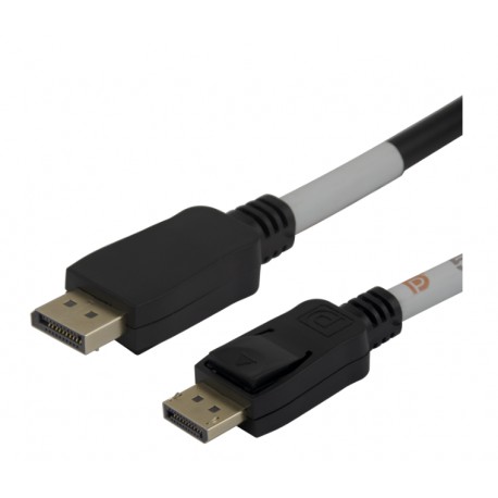 Deltaco Displayport - Displayport kabel, version 2.1, 2Meter