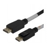 Deltaco Displayport - Displayport kabel, version 2.1, 2Meter