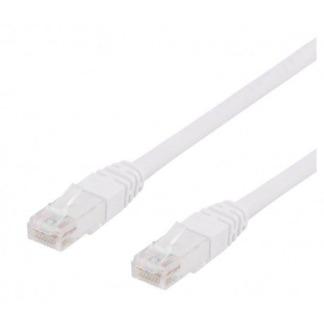Deltaco Netværkskabel Cat6 10M Hvid