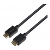 Deltaco Ultra High Speed HDMI kabel, 8K 60Hz, 4K 120Hz, 1m