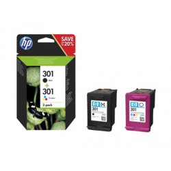 HP 301 Ink Cartridge Combo 2-Pack