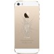 iPhone 5S Bagcover Reparation Guld, OEM