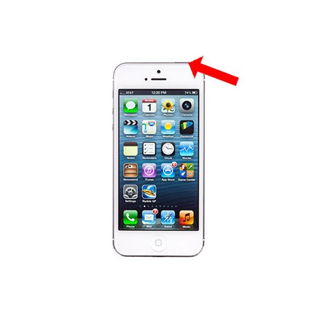 iPhone 5 Standby knap reparation, OEM
