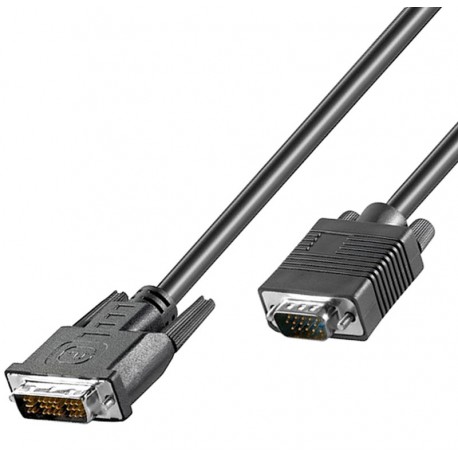 Logilink VGA til DVI kabel 5 meter
