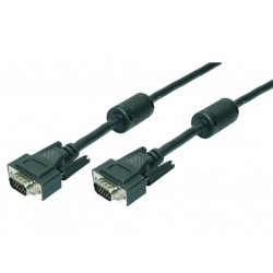 LogiLink VGA kabel 1,8 meter sort