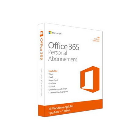 MS Office 365 Personal (DK) 1PC