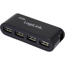 Logilink 4port USB 2.0 hub m psu sort