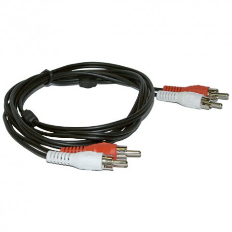 MicroConnect 2xRCA - 2xRCA 5m M-M